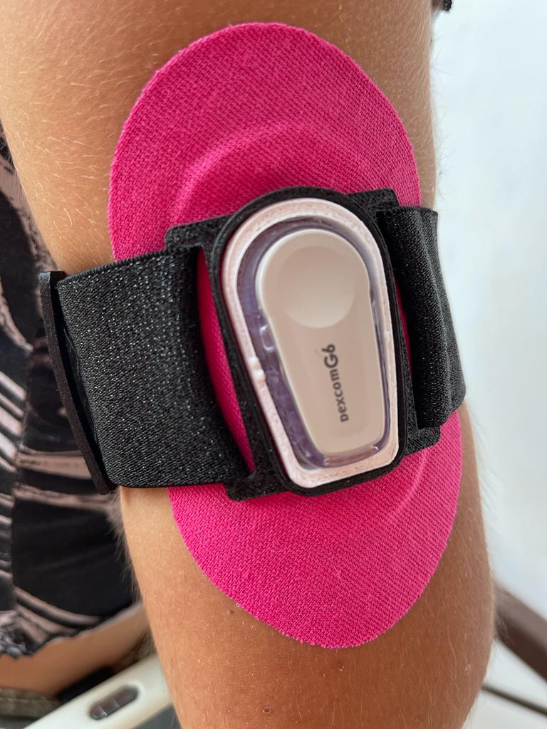 Fascia in gomma per sensore Dexcom G6 Security ( fascia + cover + patch )