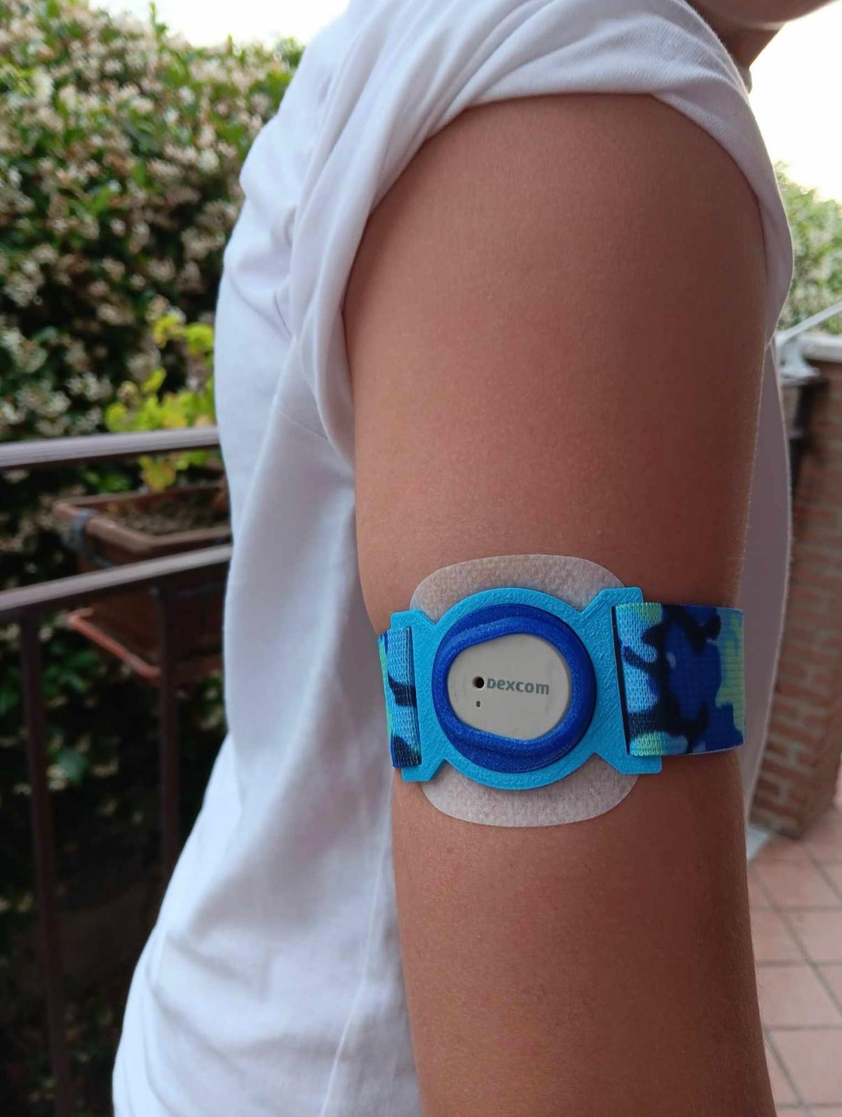 Fascia in gomma per sensore Dexcom G7 e One +