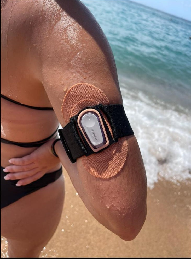 Fascia in gomma per sensore Dexcom G6 Security ( fascia + cover + patch )