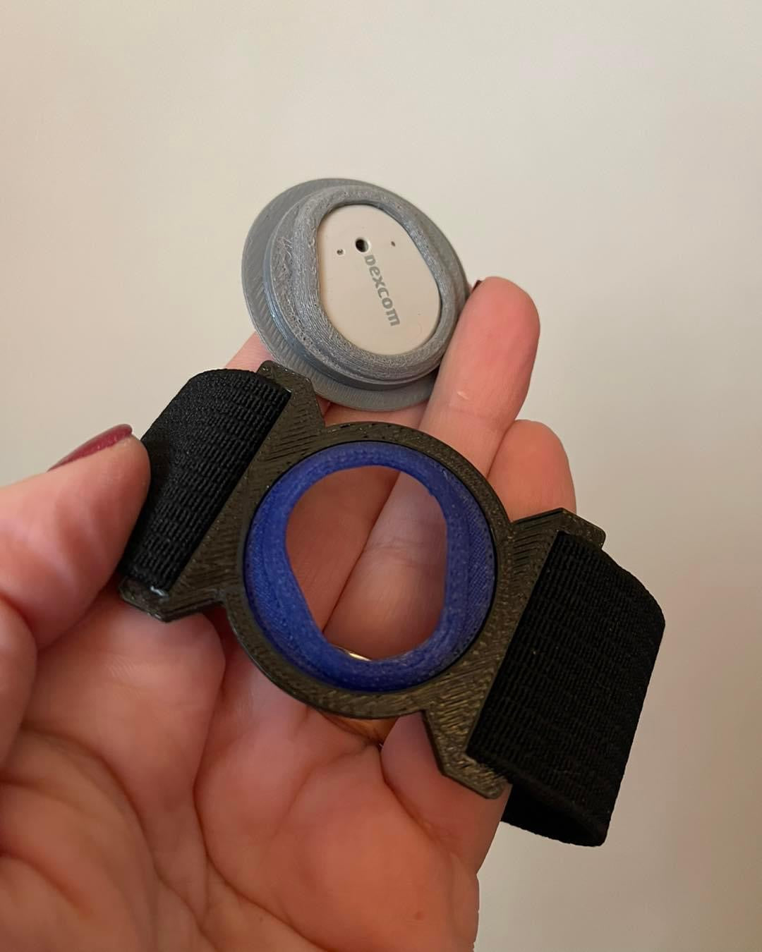 Fascia in gomma per sensore Dexcom G7 e One +