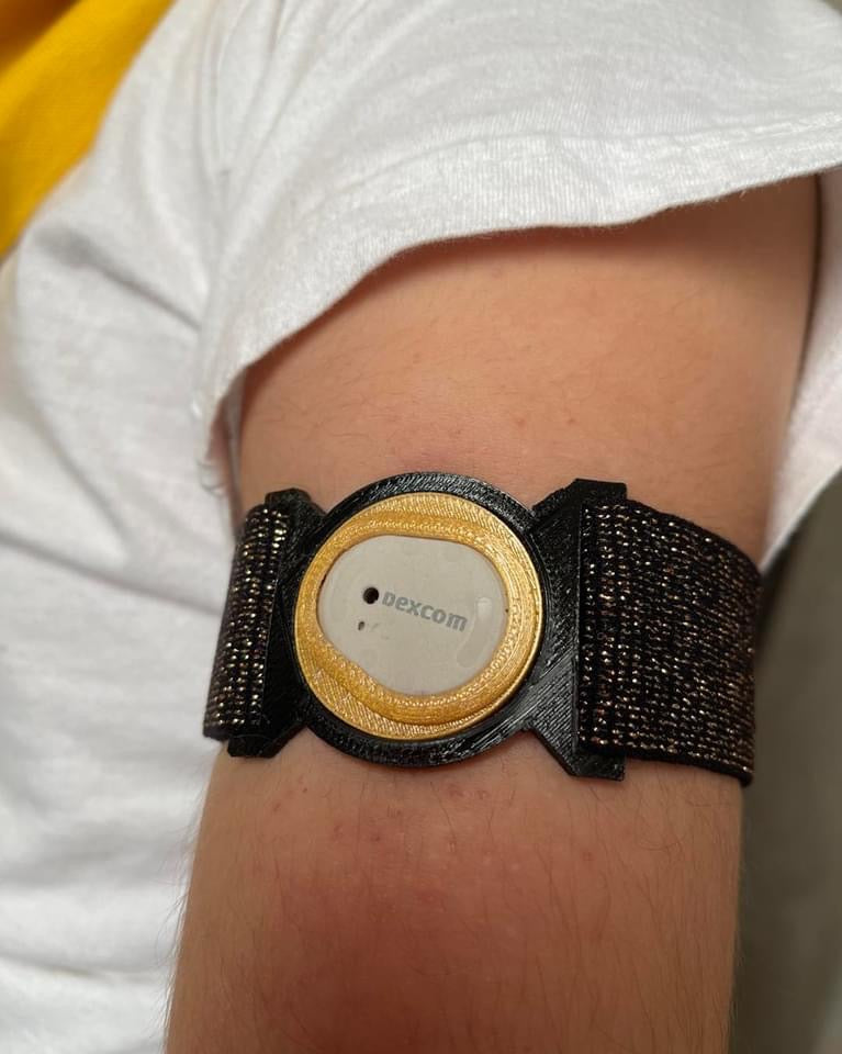 Fascia in gomma per sensore Dexcom G7 e One +