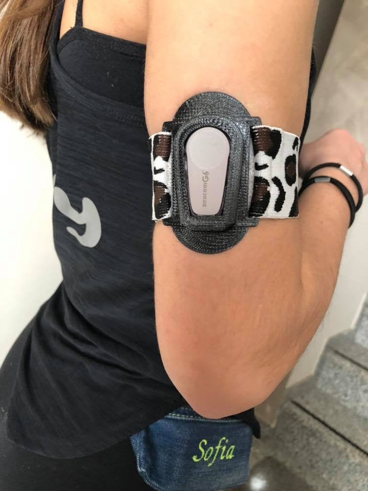 Fascia in gomma per sensore Dexcom G6 copricerotto